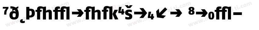 Hu_WoltonExpert Ital字体转换